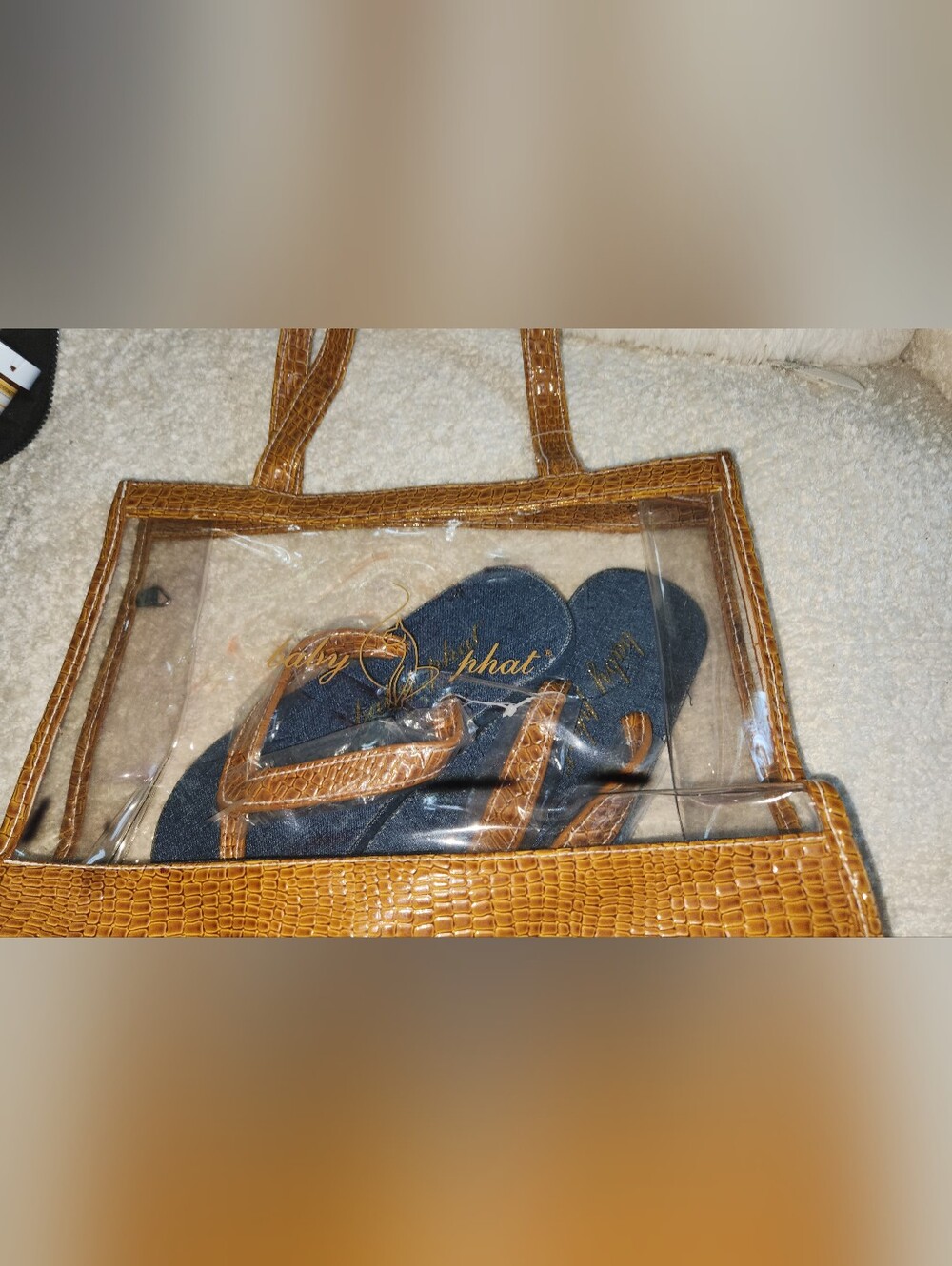 Vintage Baby PHAT TOTE/FLIP FLOPS